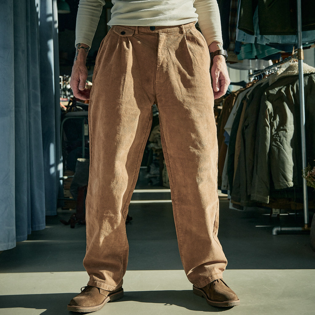 DEUS - Fløjlsbukser - Malvo Cord Pants - Bronze