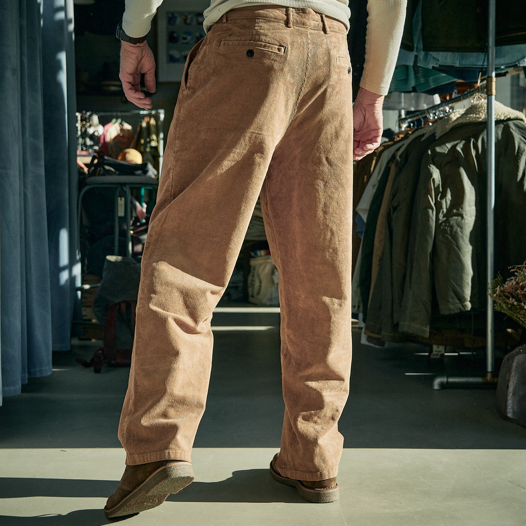 DEUS - Fløjlsbukser - Malvo Cord Pants - Bronze