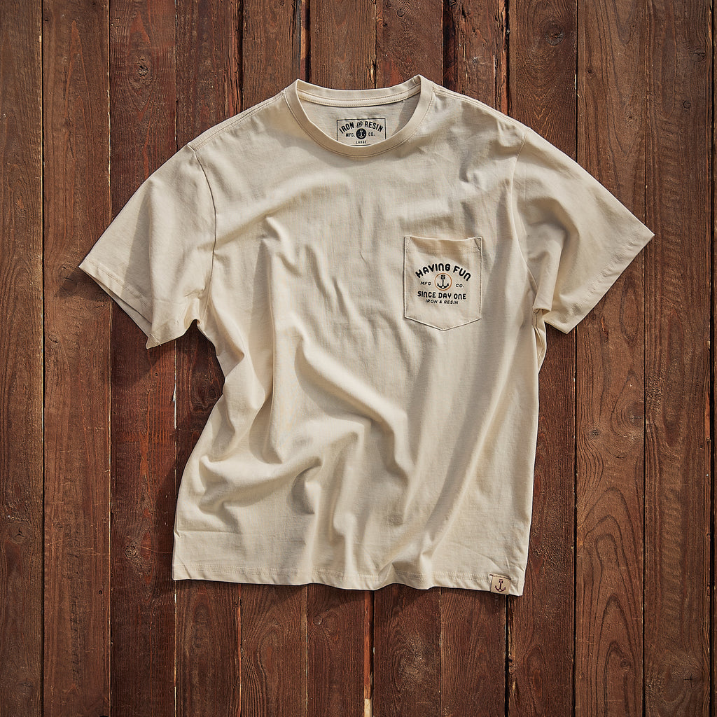 Iron & Resin - Having Fun Pocket Tee