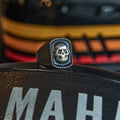 Black Pearl Créations - Vintage Signet Ring Skull