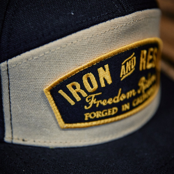 Iron & Resin - Waxed Canvas Trapper Cap - Black