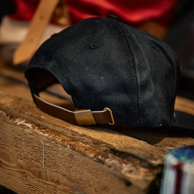 Iron & Resin - Waxed Canvas Trapper Cap - Sort