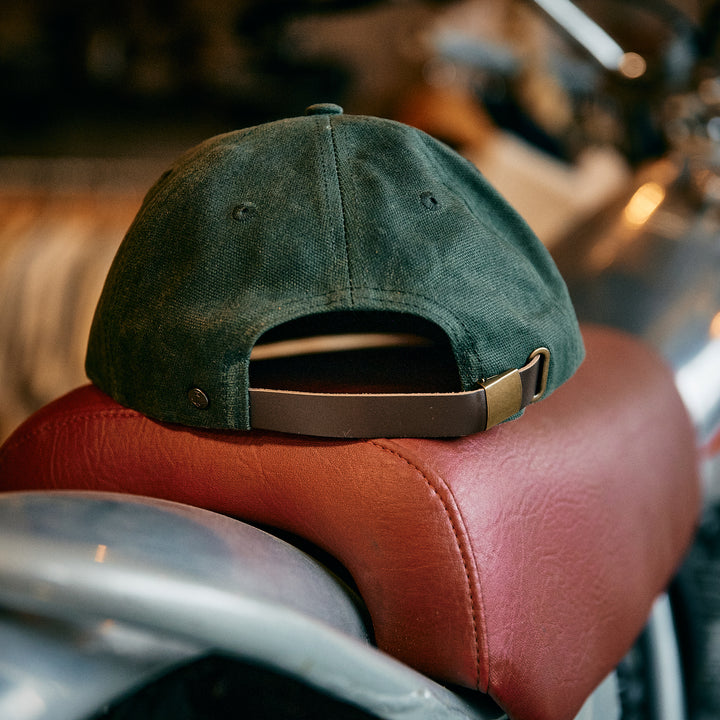 Iron & Resin - Waxed Canvas Trapper Cap - Green