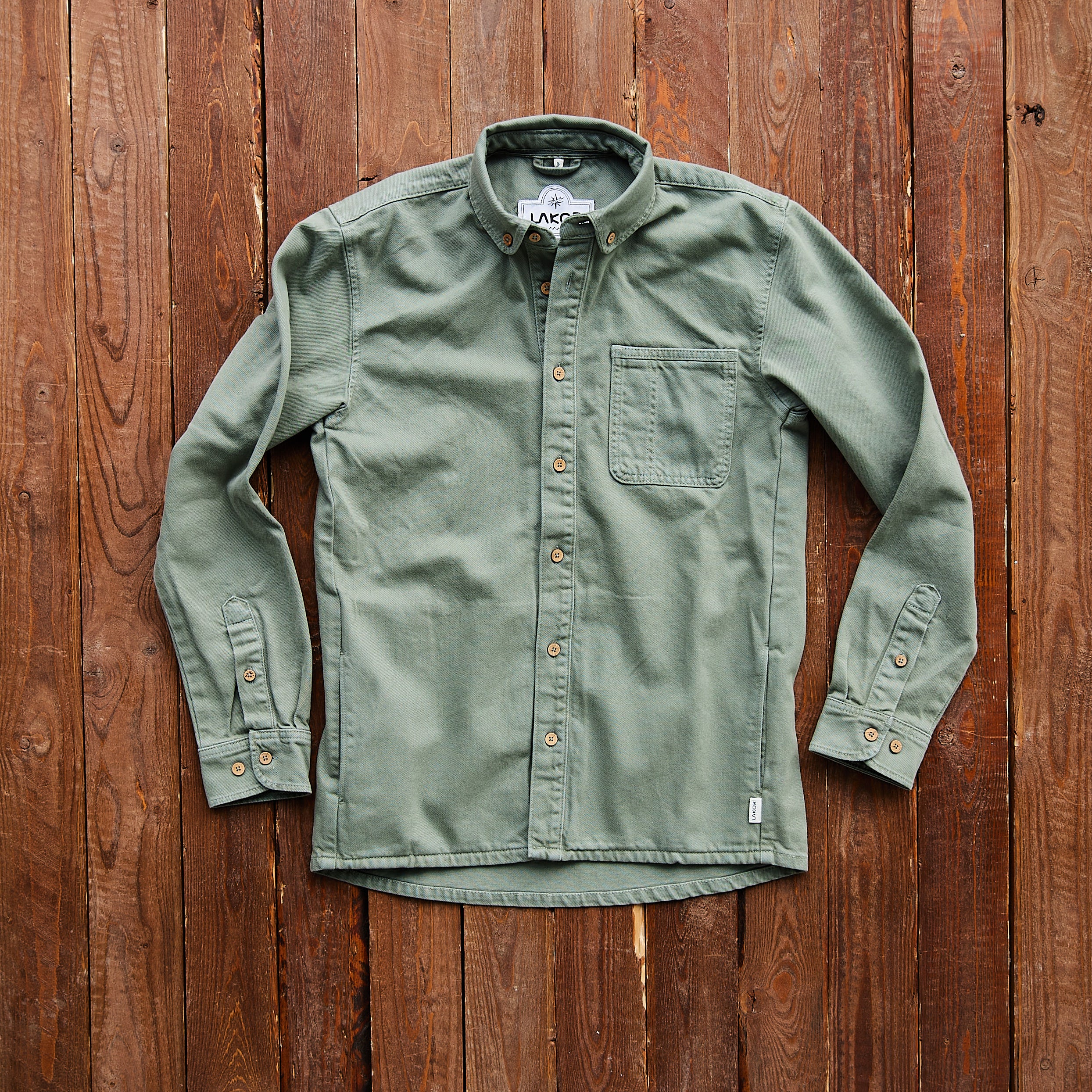 Lakor - Spork Overshirt - Grøn