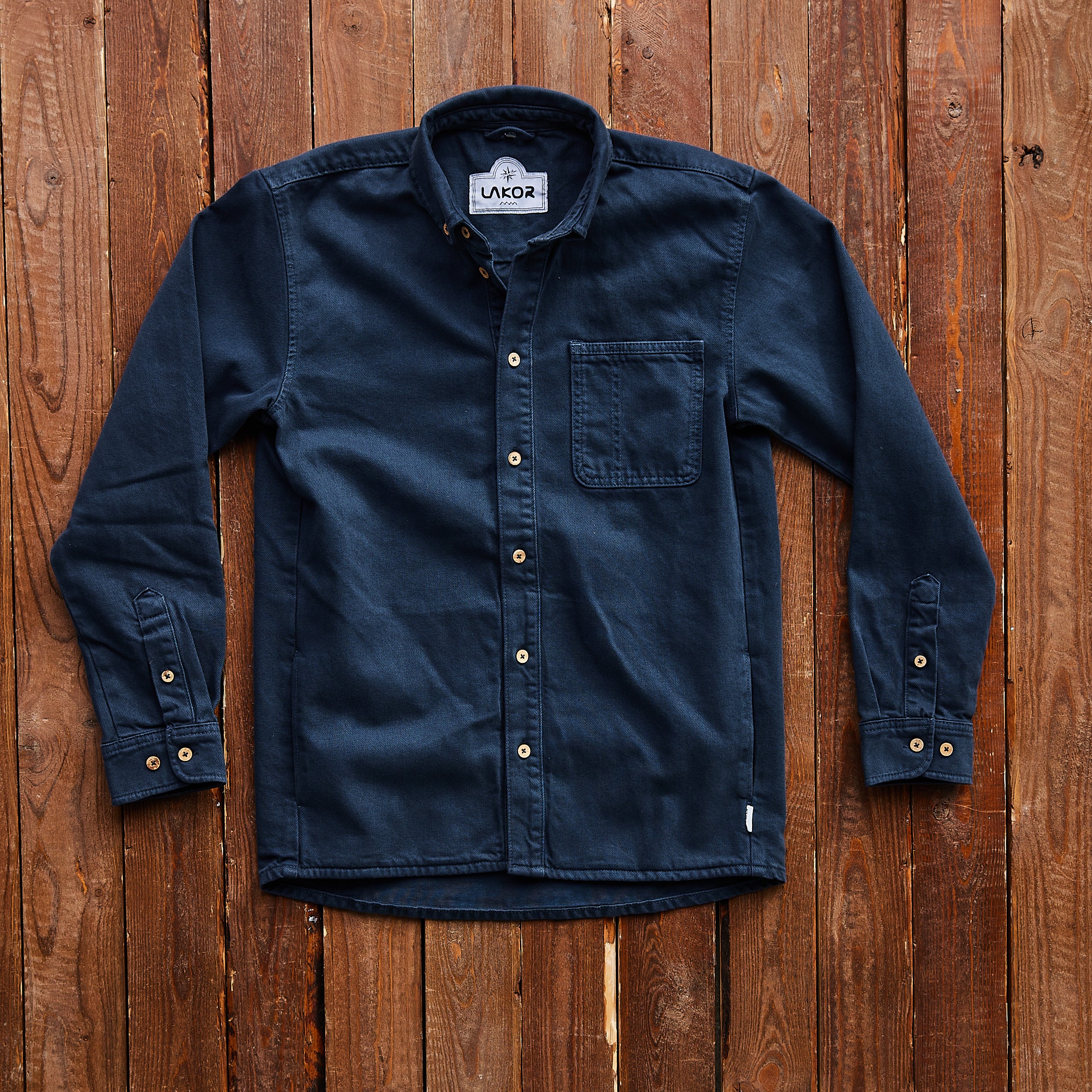 Lakor - Spork Overshirt - Blå