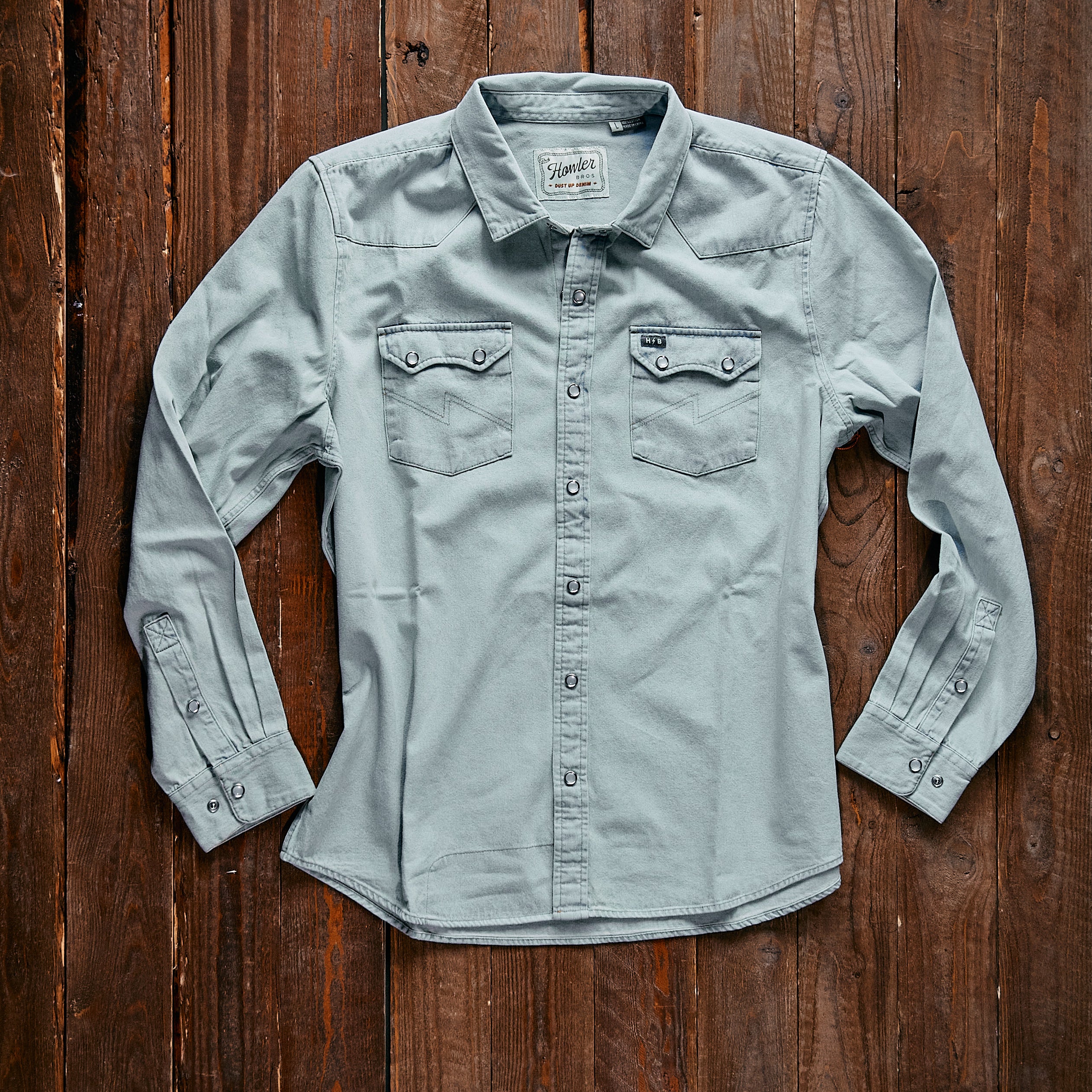 Howler Brothers - Dust Up Denim Snapshirt