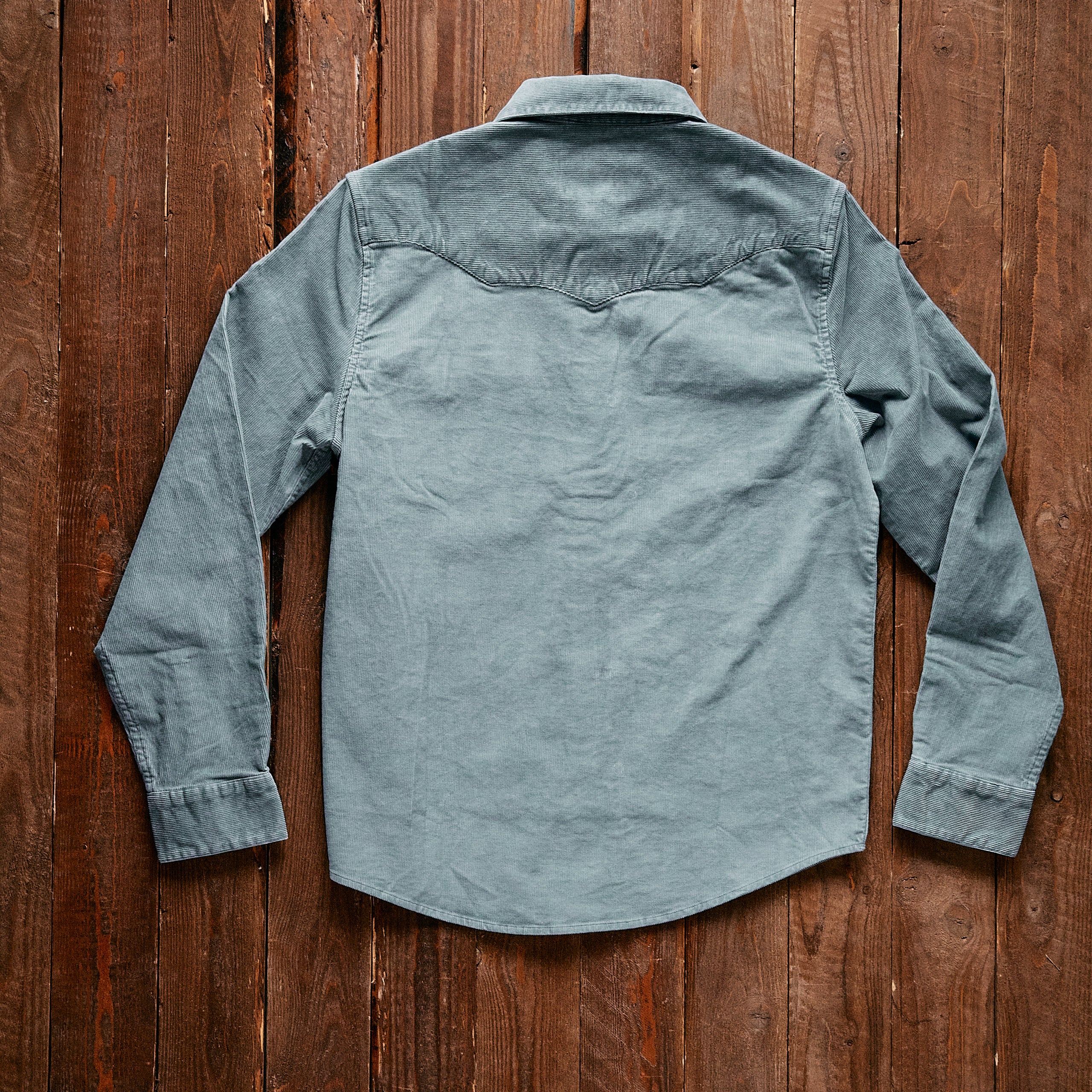 Howler Brothers - Banning Corduroy shirt - Iron Blue