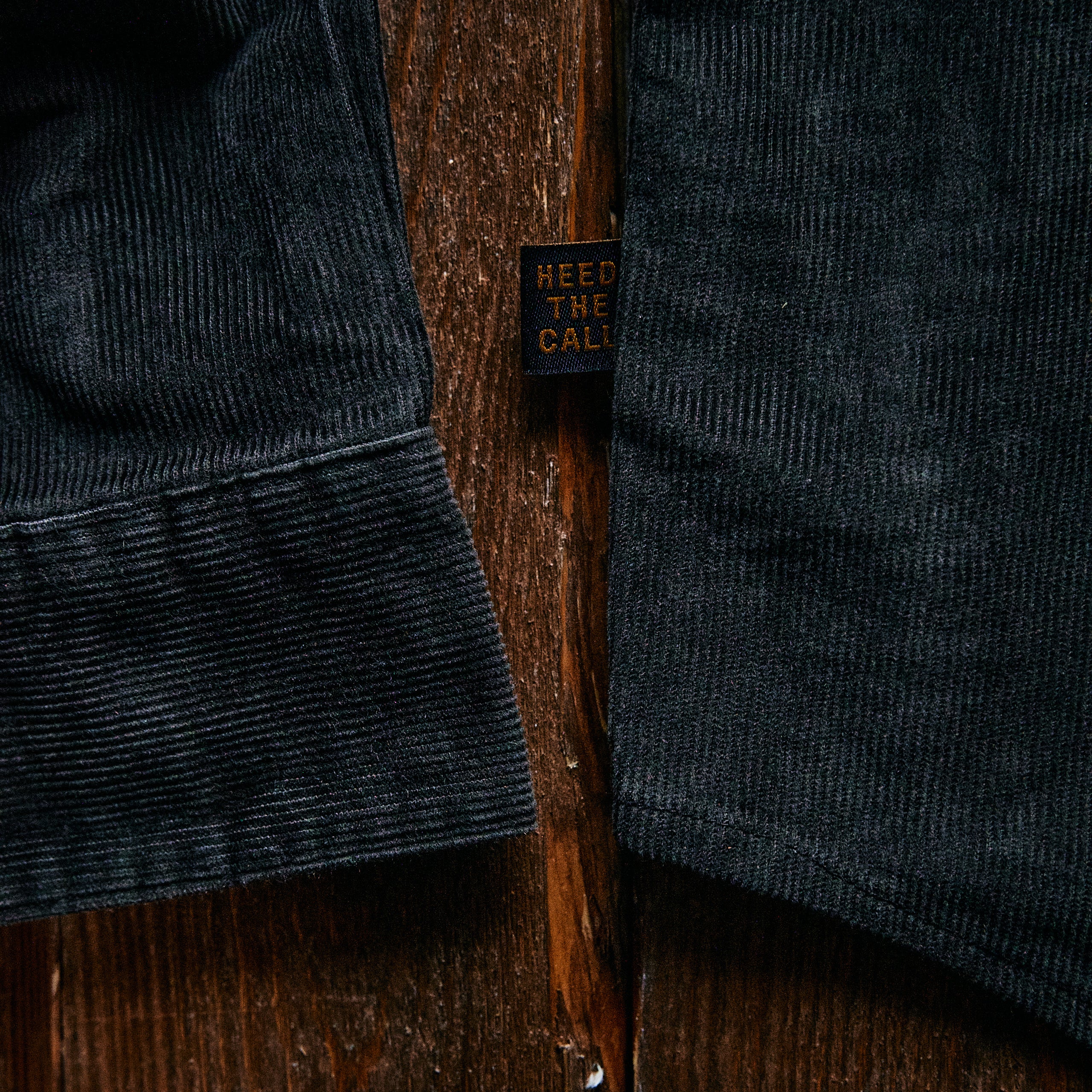 Howler Brothers - Banning Corduroy shirt - Sort
