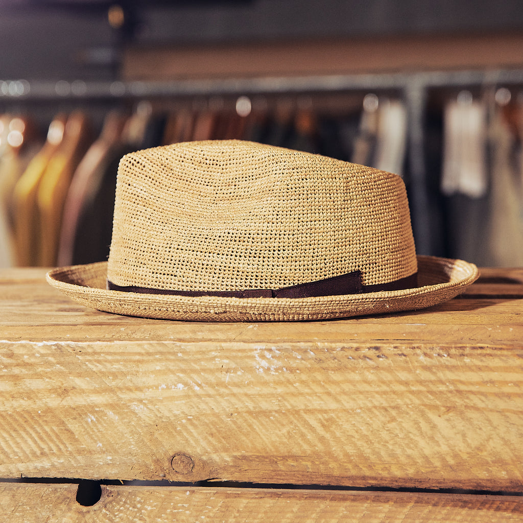 Stetson - Raffia Crochet Fedora