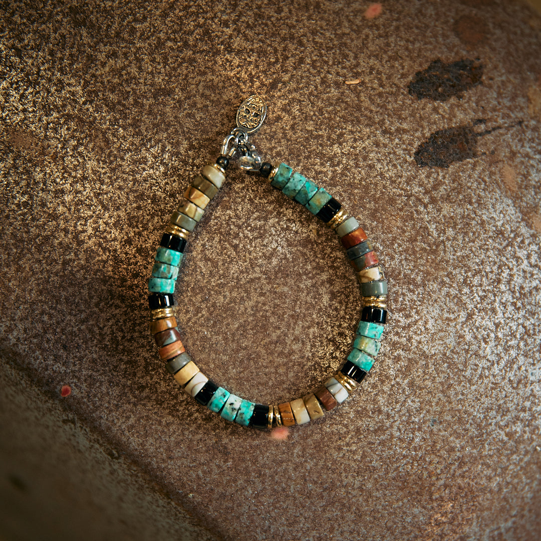 Black Pearl Bracelet - Red Creek-brass