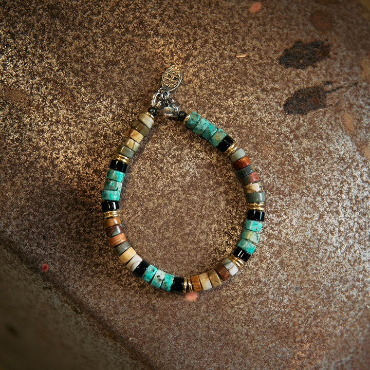 Black Pearl Bracelet - Red Creek-brass