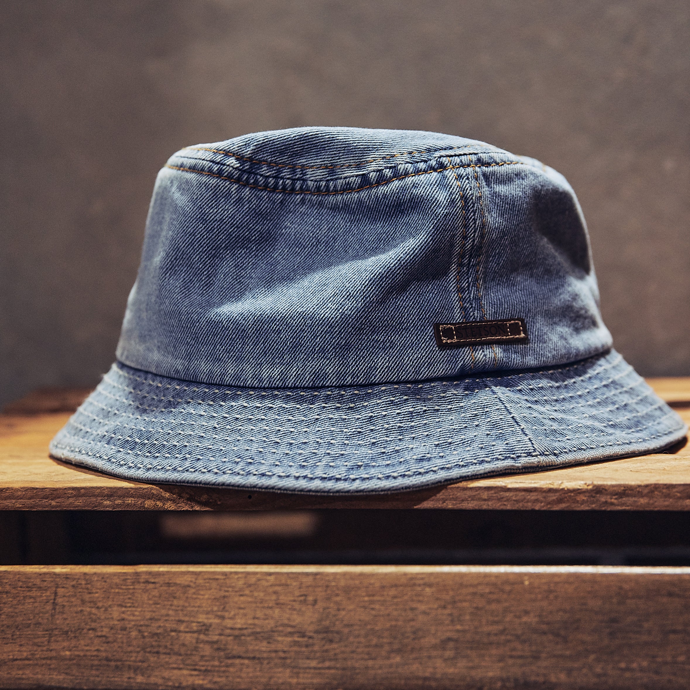 Stetson - Bucket Hat Denim