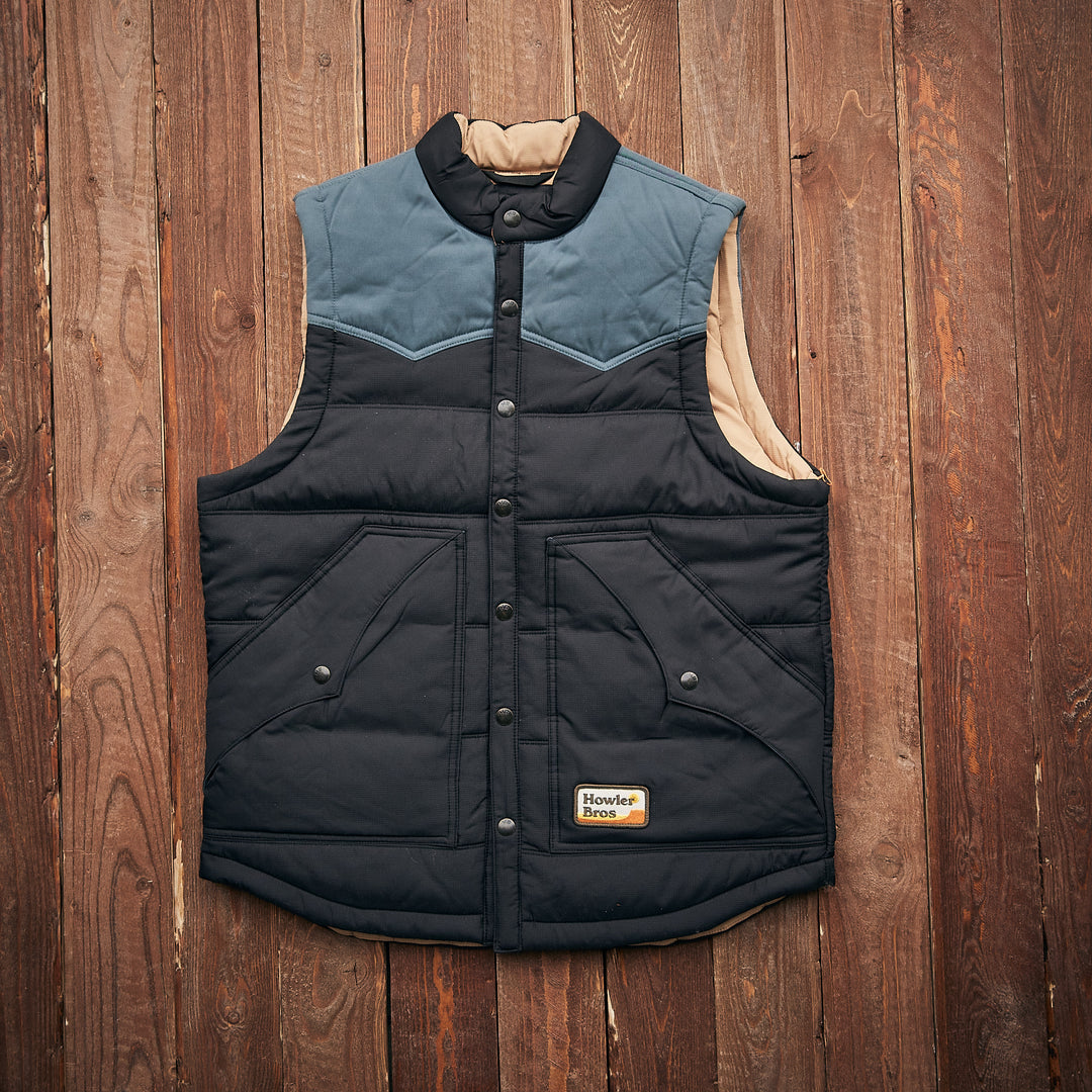 Howler Brothers - Rounder Vest - Black/Slate