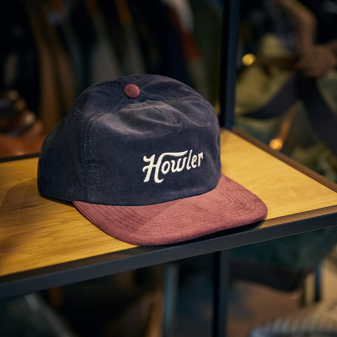 Howler - Cap - Velvet - Navy / Burgundy