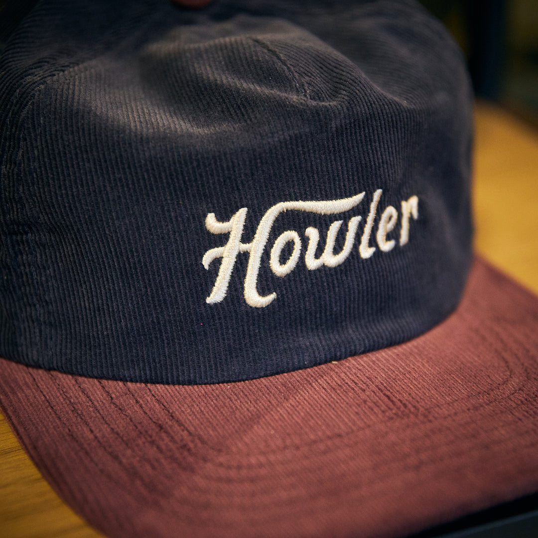 Howler - Cap - Velvet - Navy / Burgundy