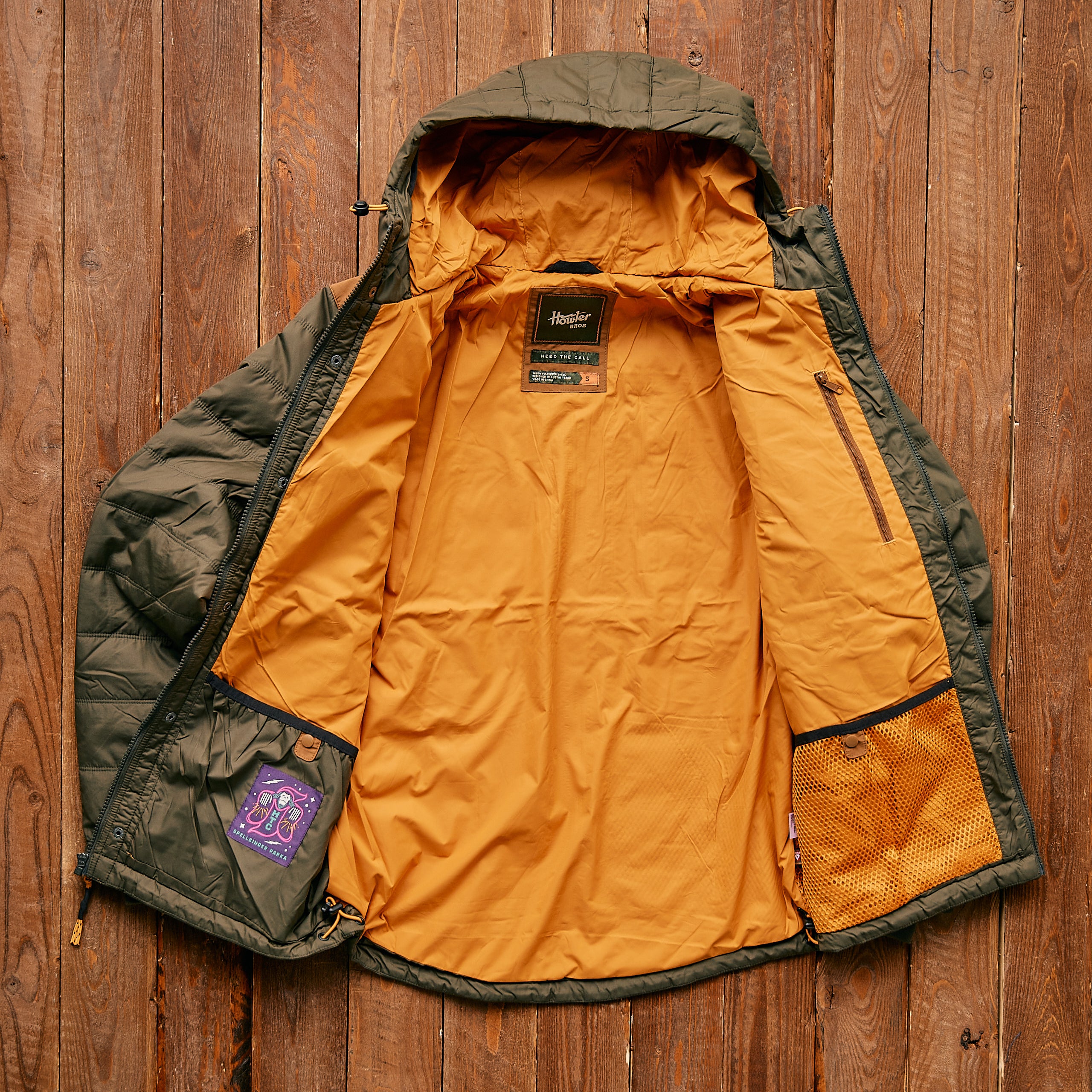 Howler Brothers - Spellbinder Parka - Yellow