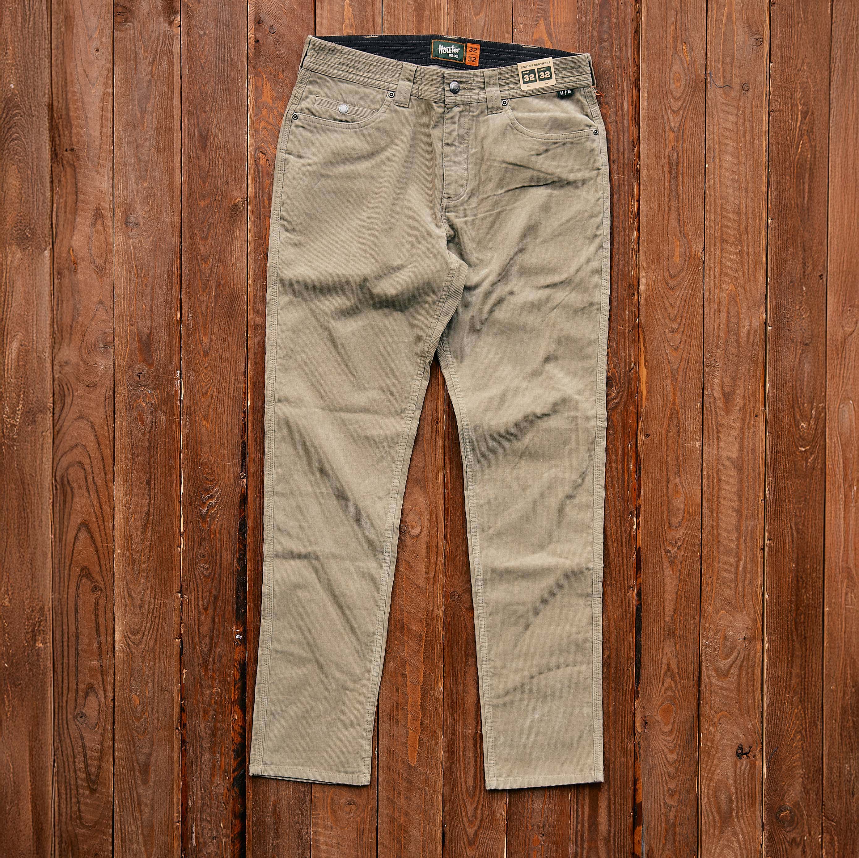 Howler Brothers - Corduroy Pants - 5-Pocket - Brown