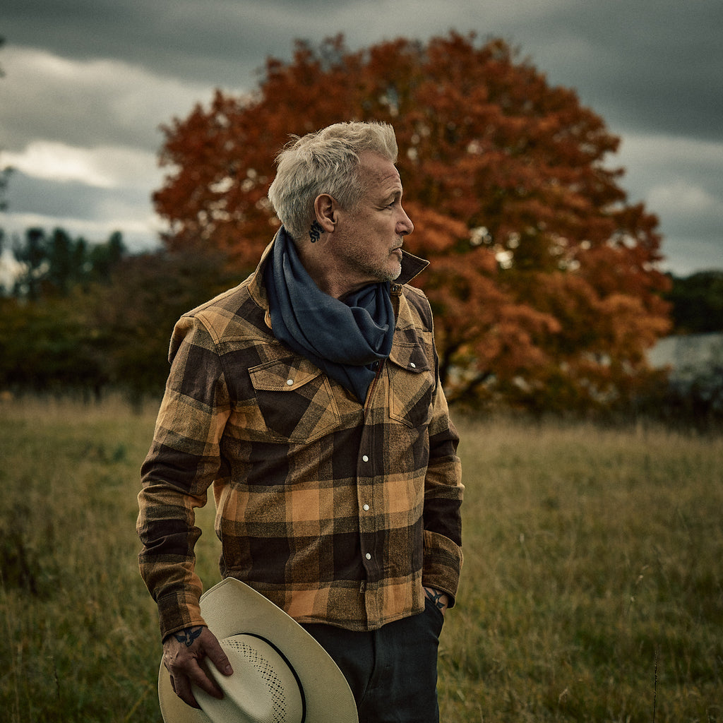 Stetson - Halstørklælde - Scarf Wool - grå