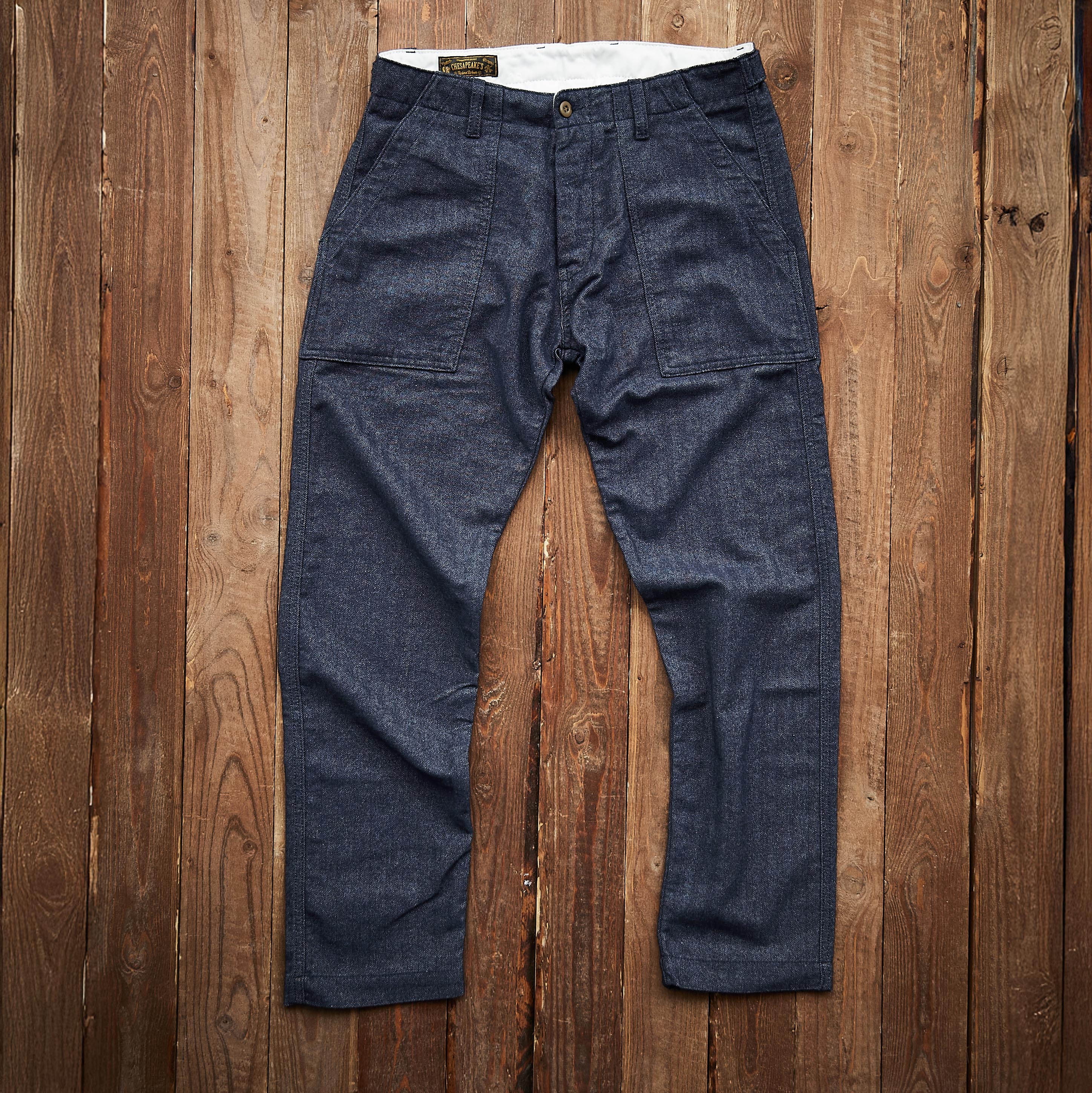 Chesapeakes - Fatigue Wool Pants - Navy