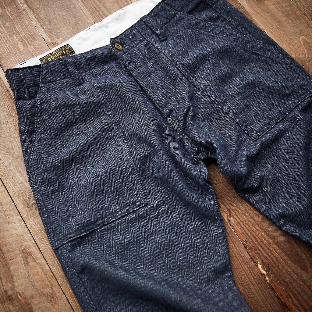 Chesapeakes - Fatigue Wool Pants - Navy