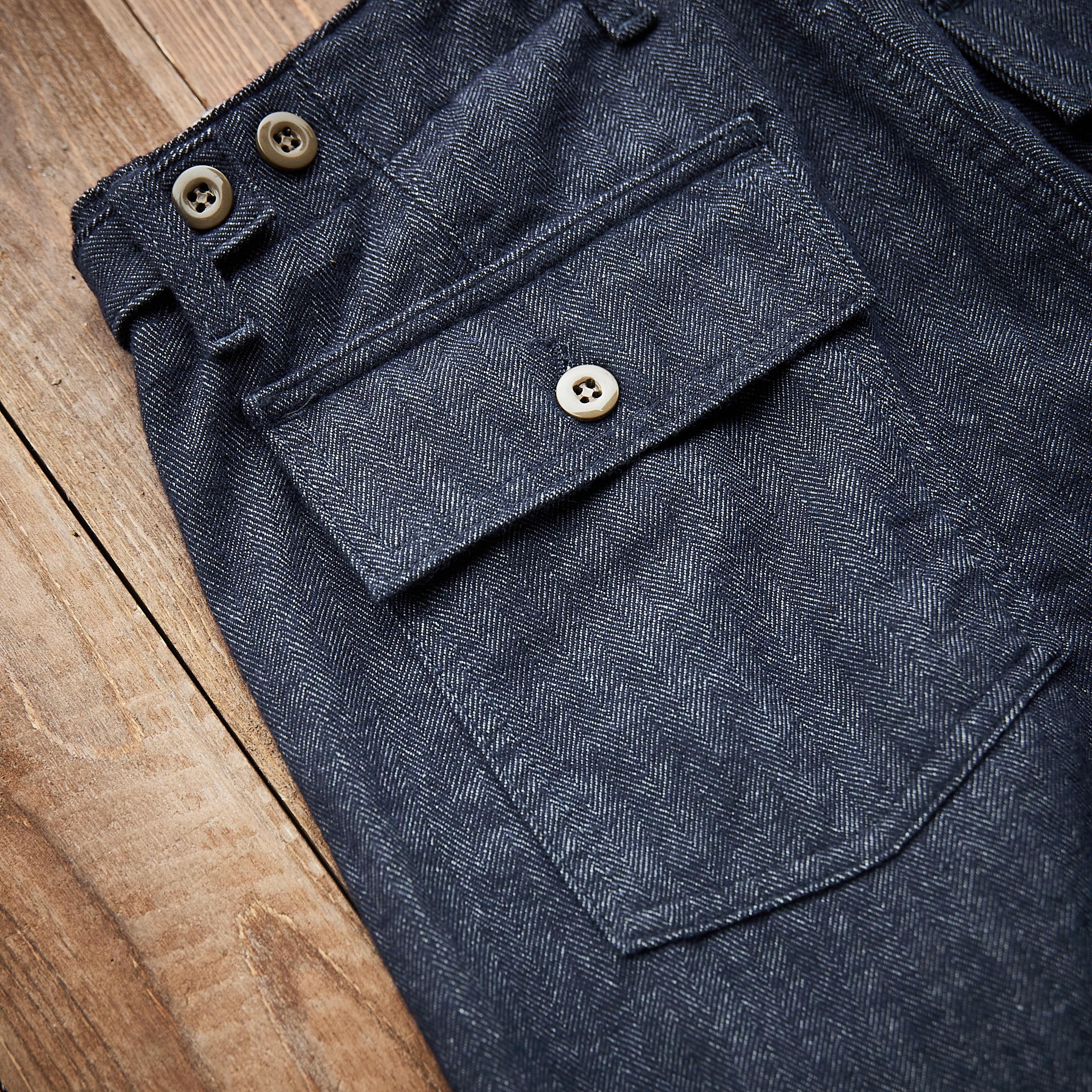 Chesapeakes - Fatigue Wool Pants - Navy