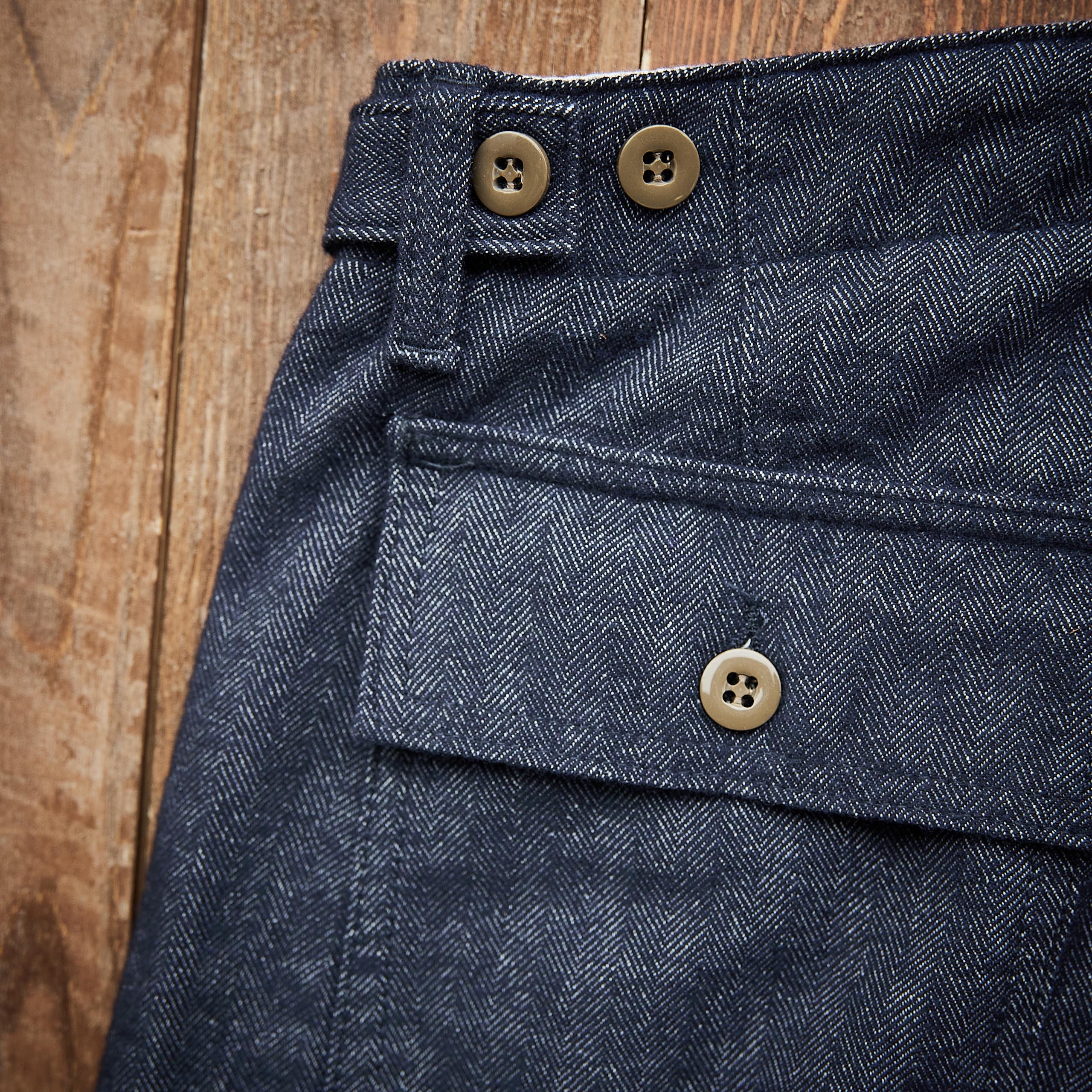 Chesapeakes - Fatigue Wool Pants - Navy