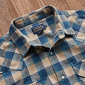 Pendleton - WYATT SHIRT - Blue Plaid