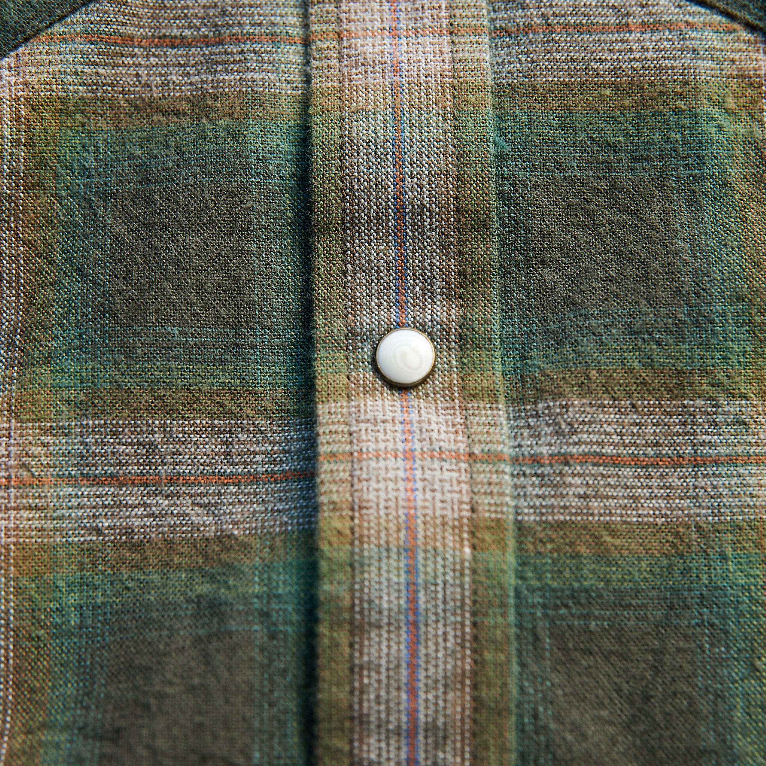 Pendleton - WYATT SHIRT - Brown/Blue