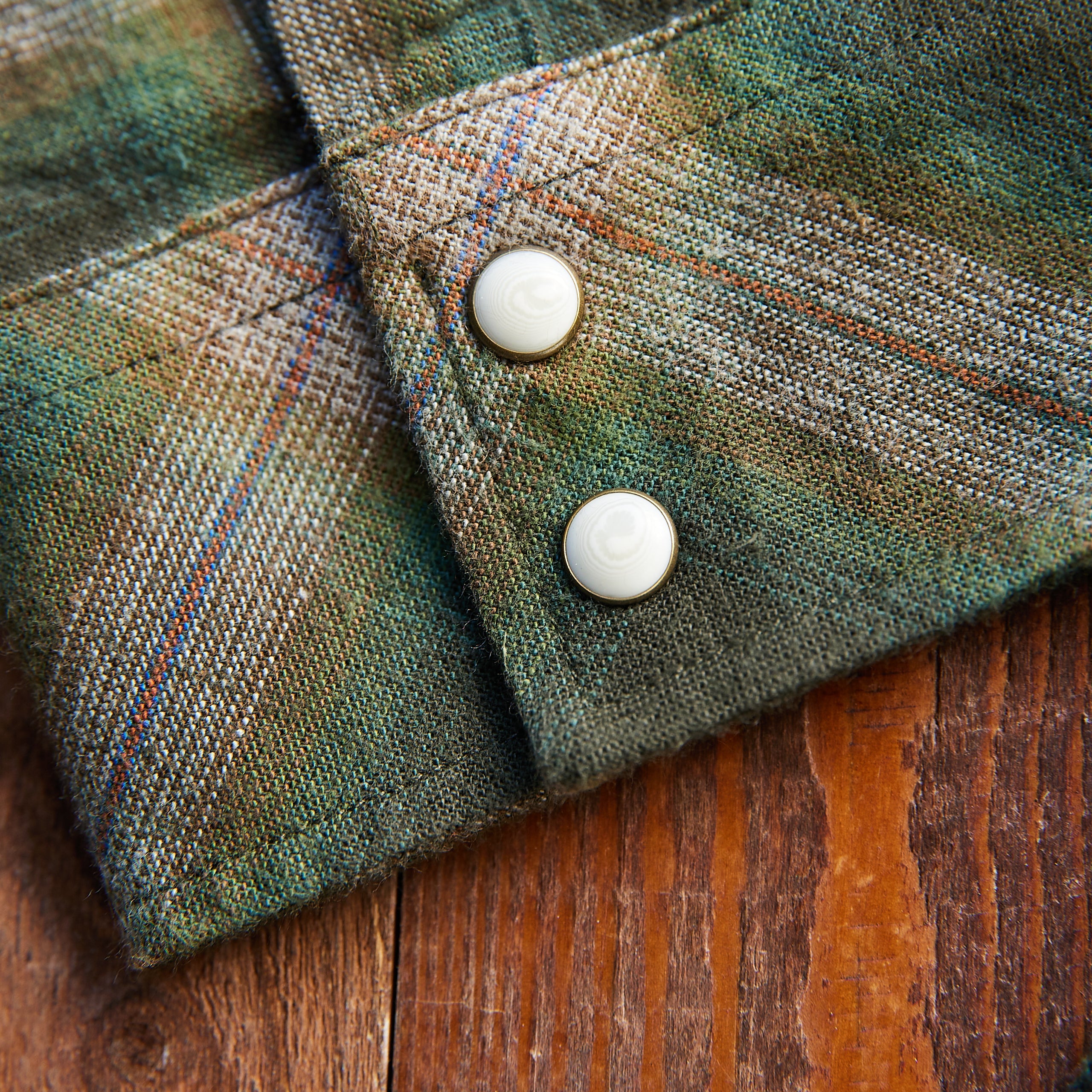 Pendleton - WYATT SHIRT - Brown/Blue