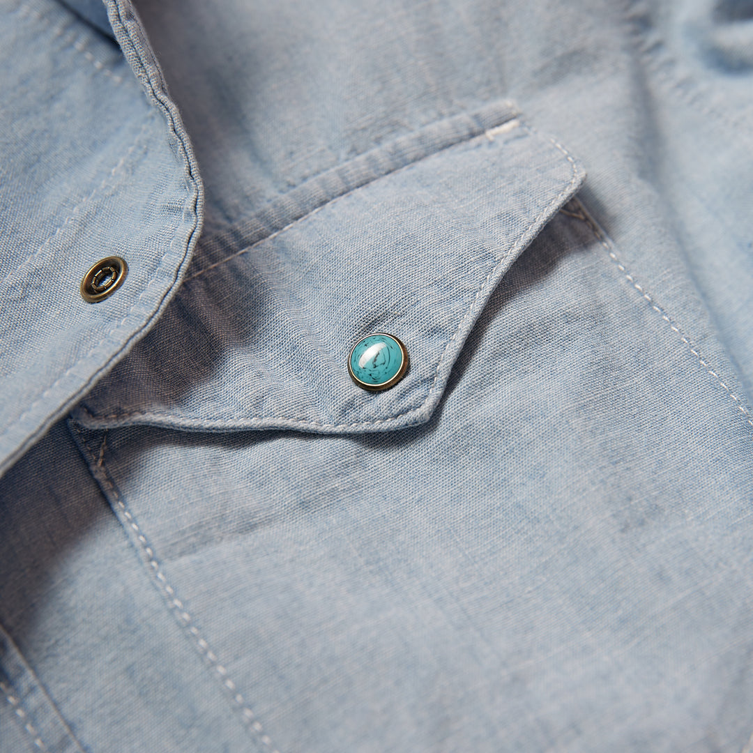 CHESAPEAKE'S - Western Chambray Shirt