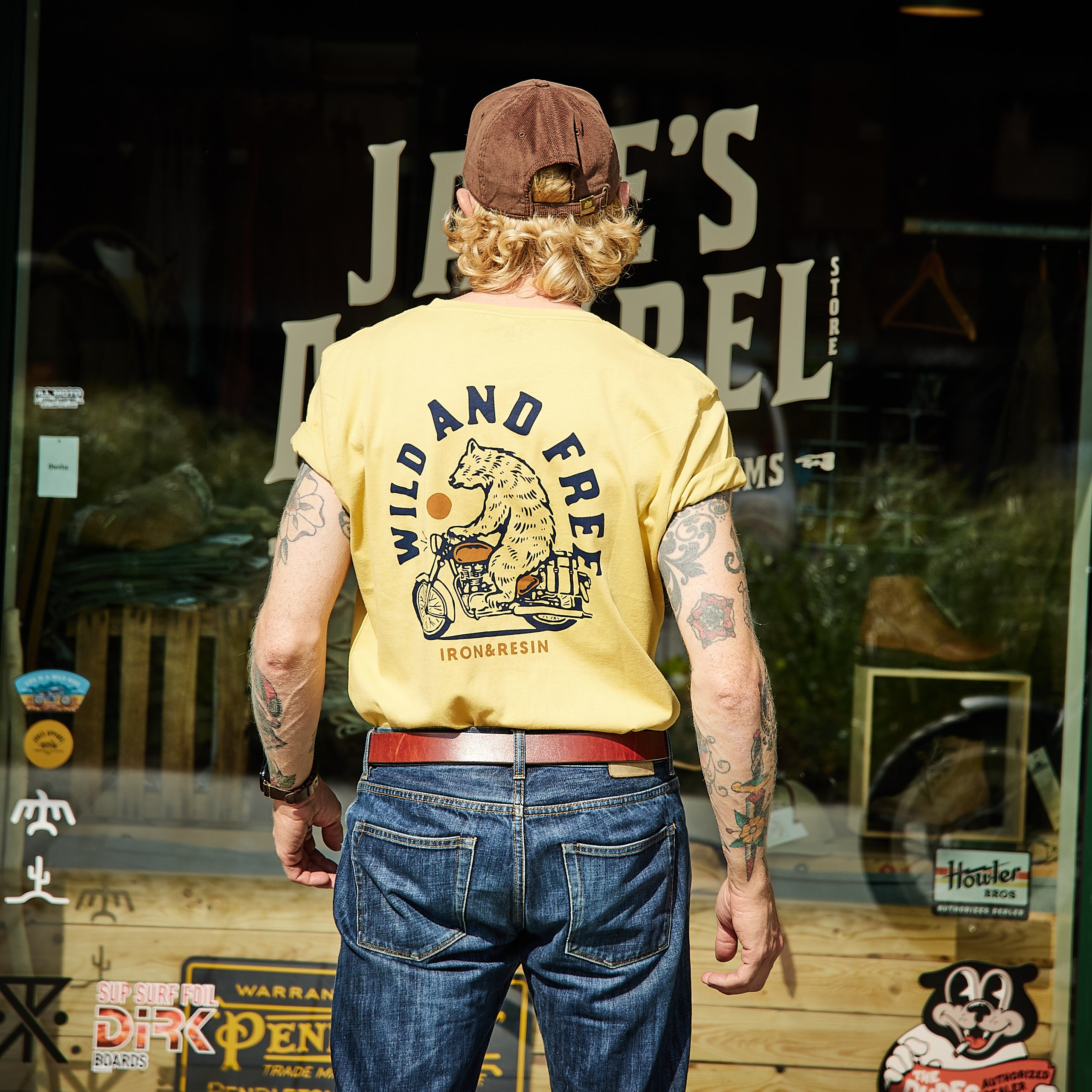 Iron & Resin - WILD AND FREE t-shirt