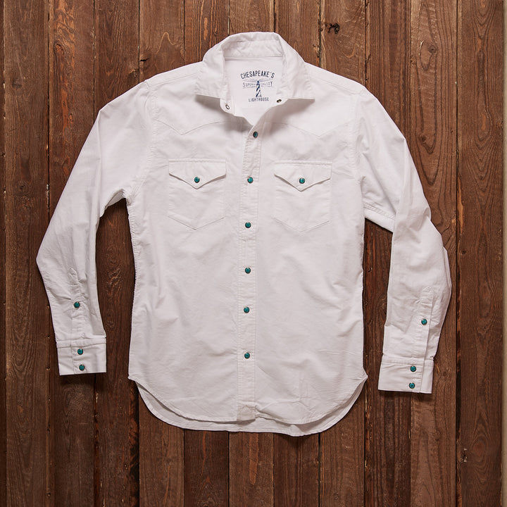 CHESAPEAKE'S - Western Ox Shirt - Hvid