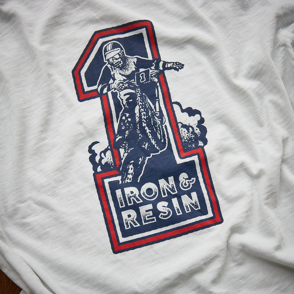 Iron & Resin - One Moto Slub Tee