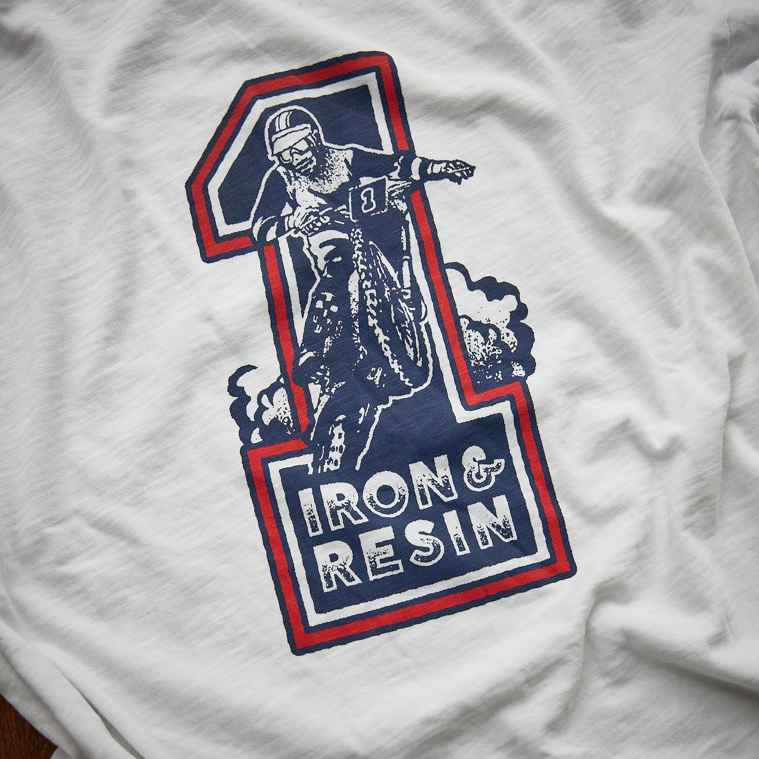 Iron & Resin - One Moto Slub Tee
