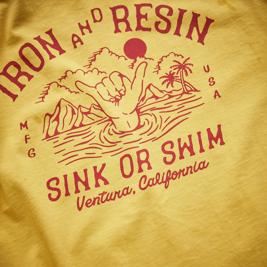 Iron & Resin - Sink or Swim Tee - Gul