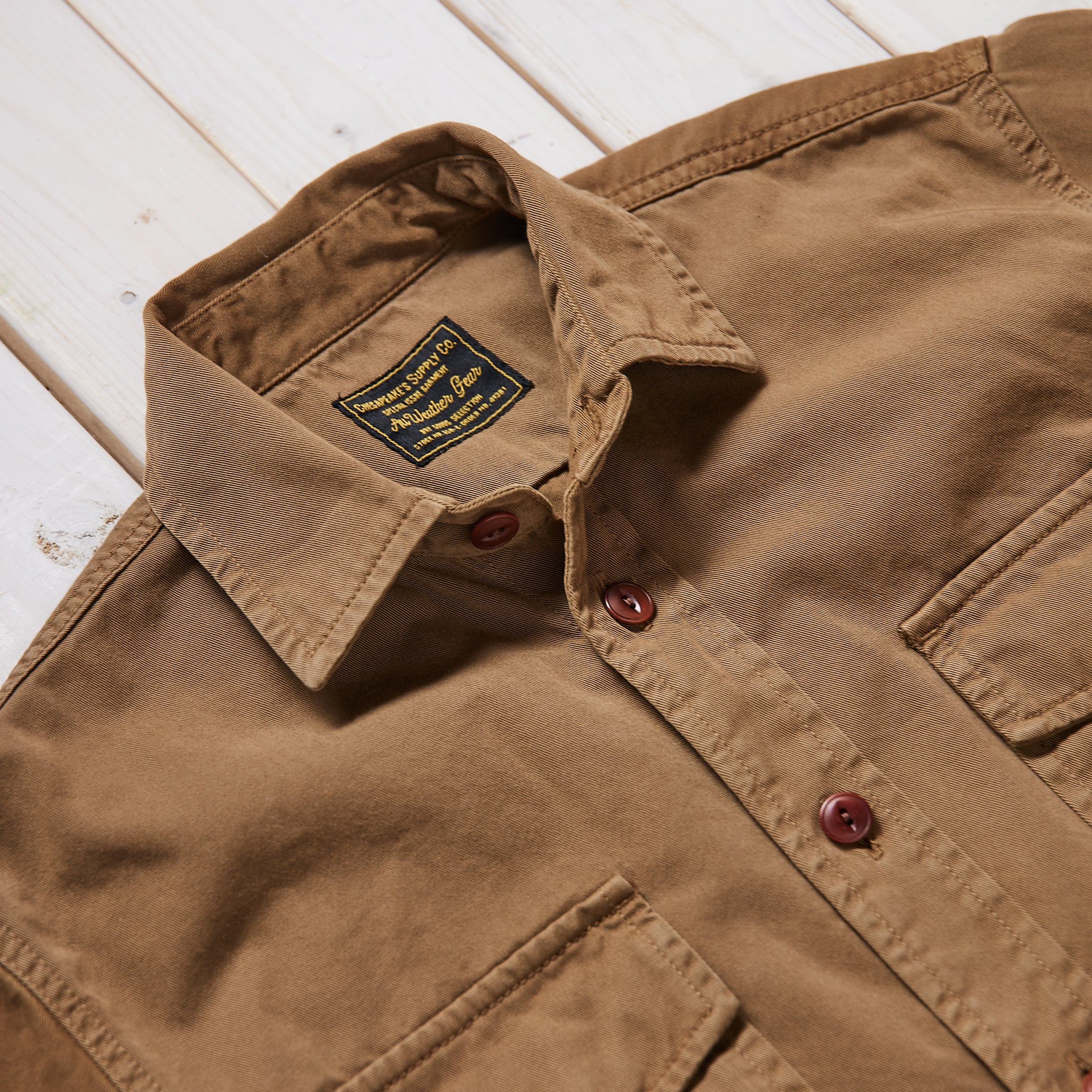 CHESAPEAKE'S - Gabardine Officer Shirt