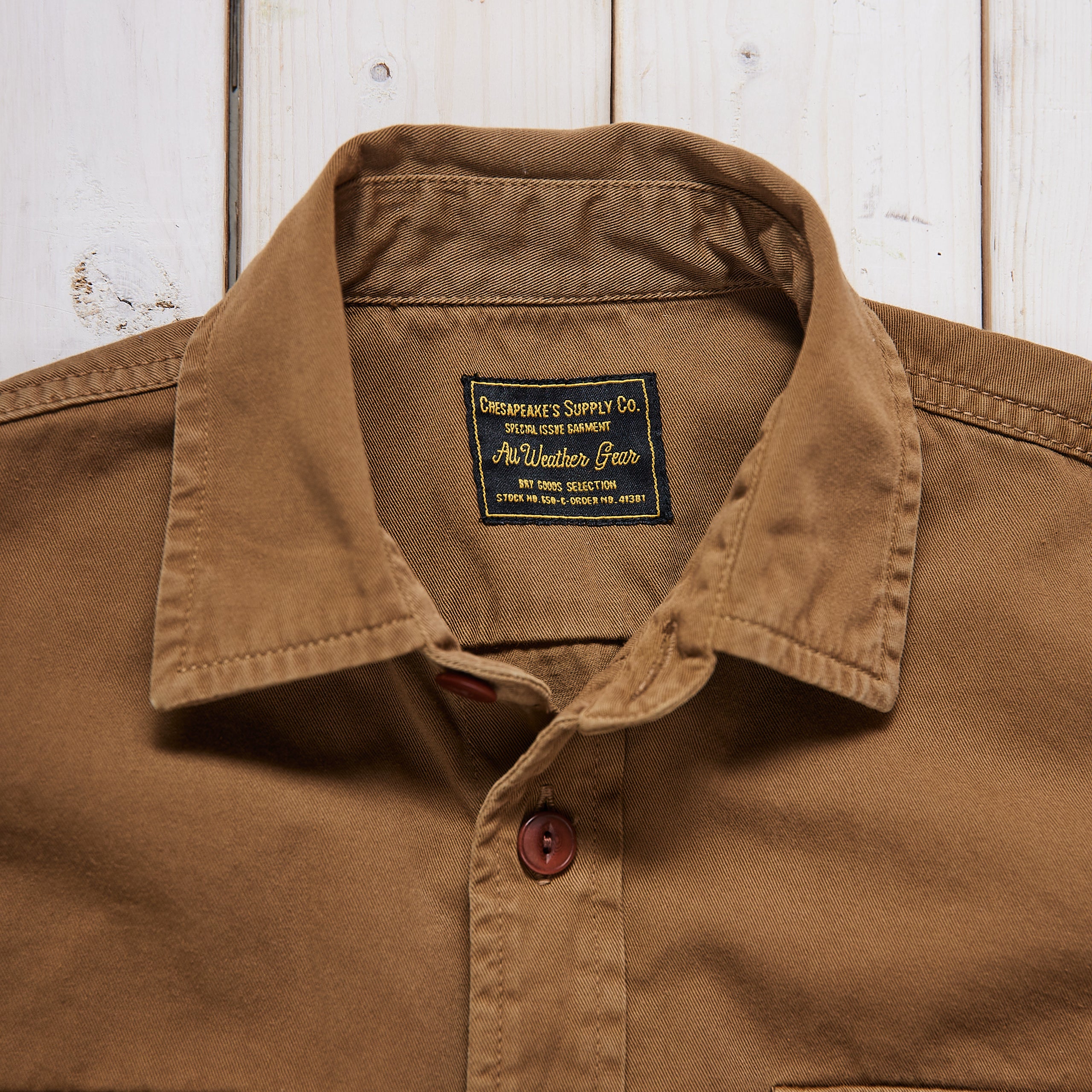 CHESAPEAKE'S - Gabardine Officer Shirt