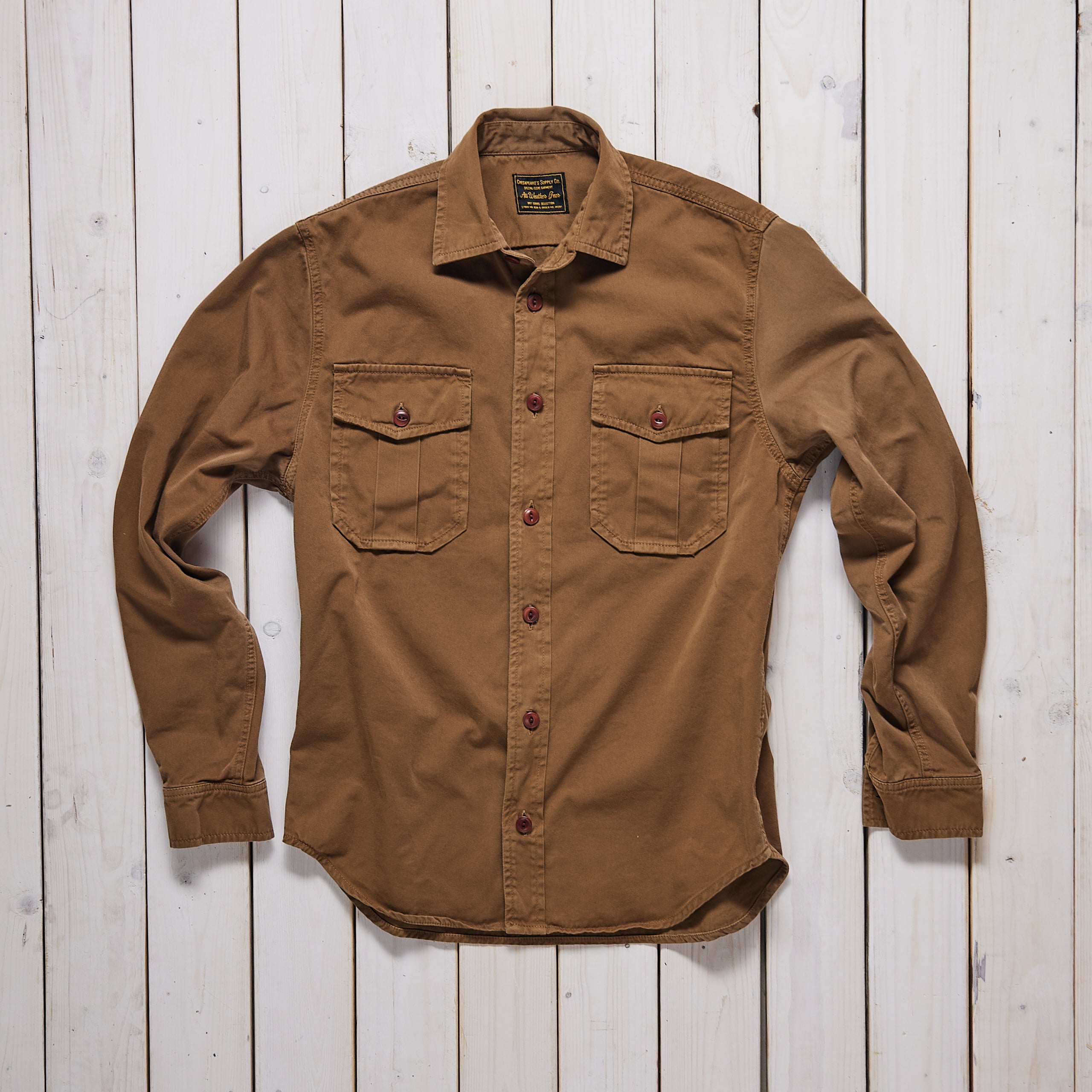 CHESAPEAKE'S - Gabardine Officer Shirt