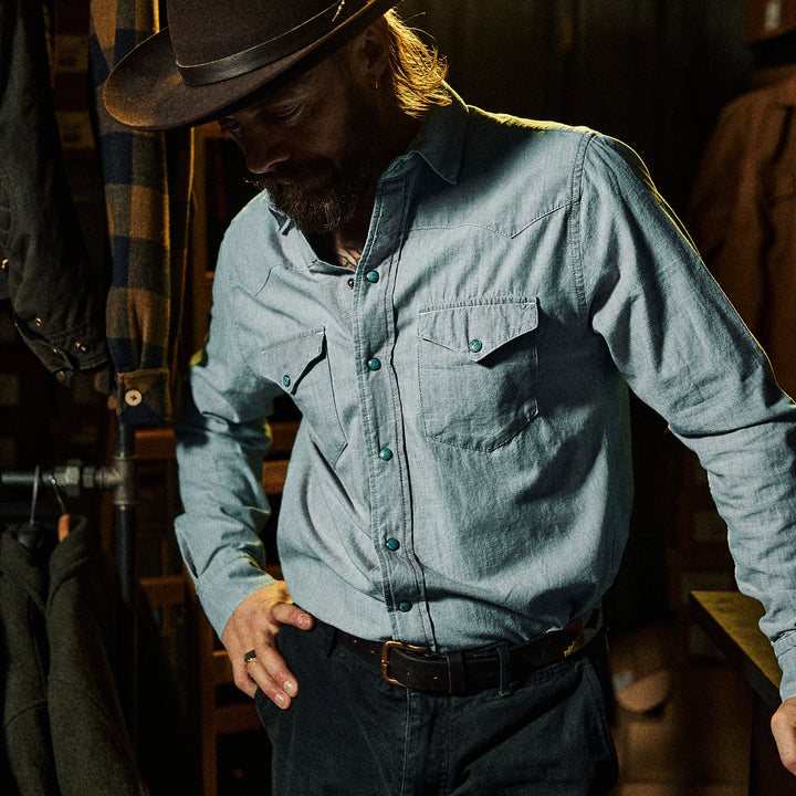 CHESAPEAKE'S - Western Chambray Shirt