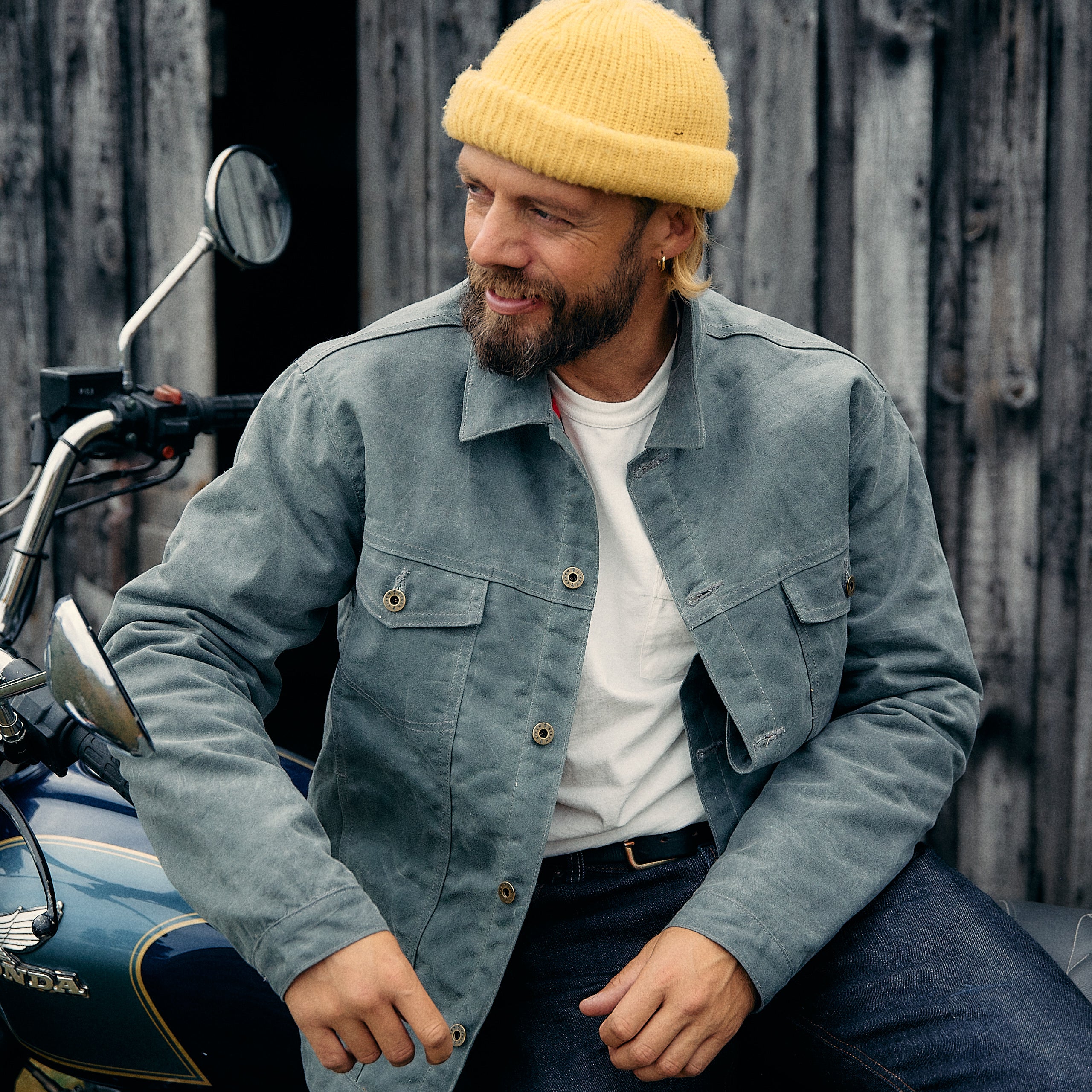 Ginew - Legends Rider - Charcoal + Pendleton