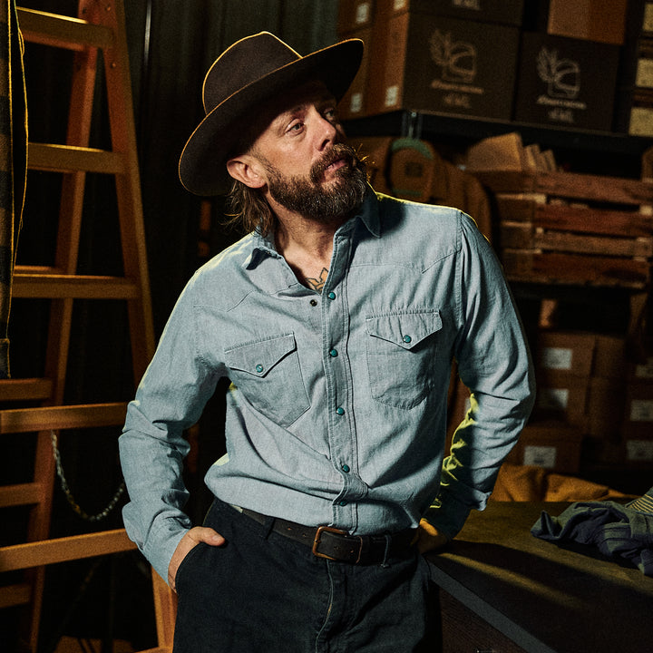 CHESAPEAKE'S - Western Chambray Shirt