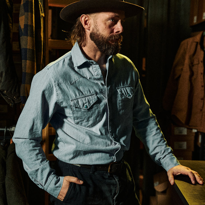 CHESAPEAKE'S - Western Chambray Shirt