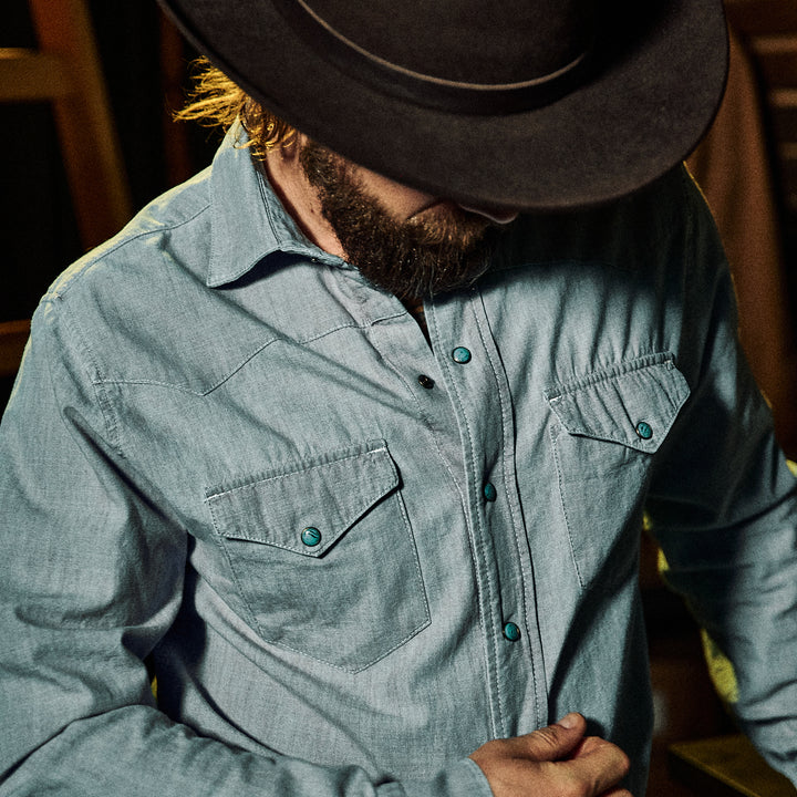 CHESAPEAKE'S - Western Chambray Shirt