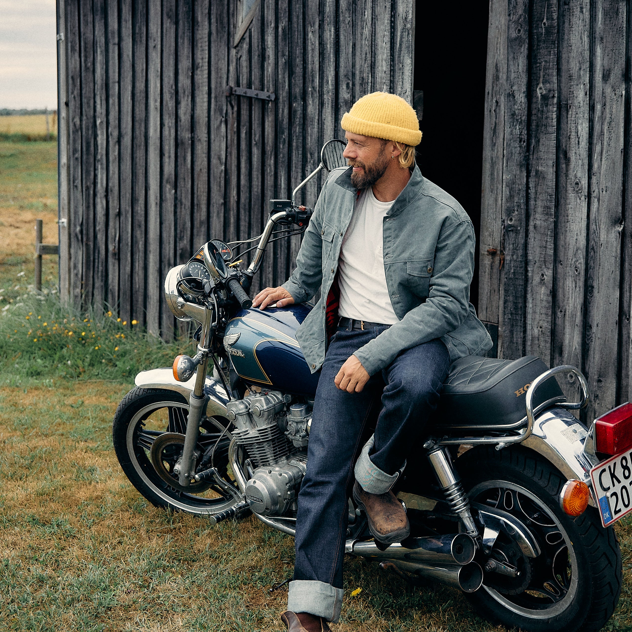 Ginew - Legends Rider - Charcoal + Pendleton