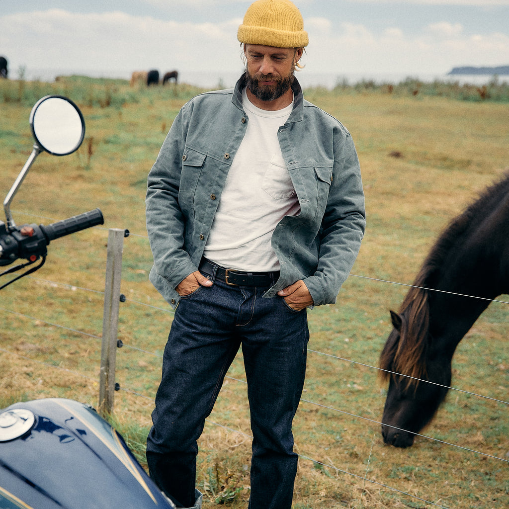 Ginew - Legends Rider - Charcoal + Pendleton