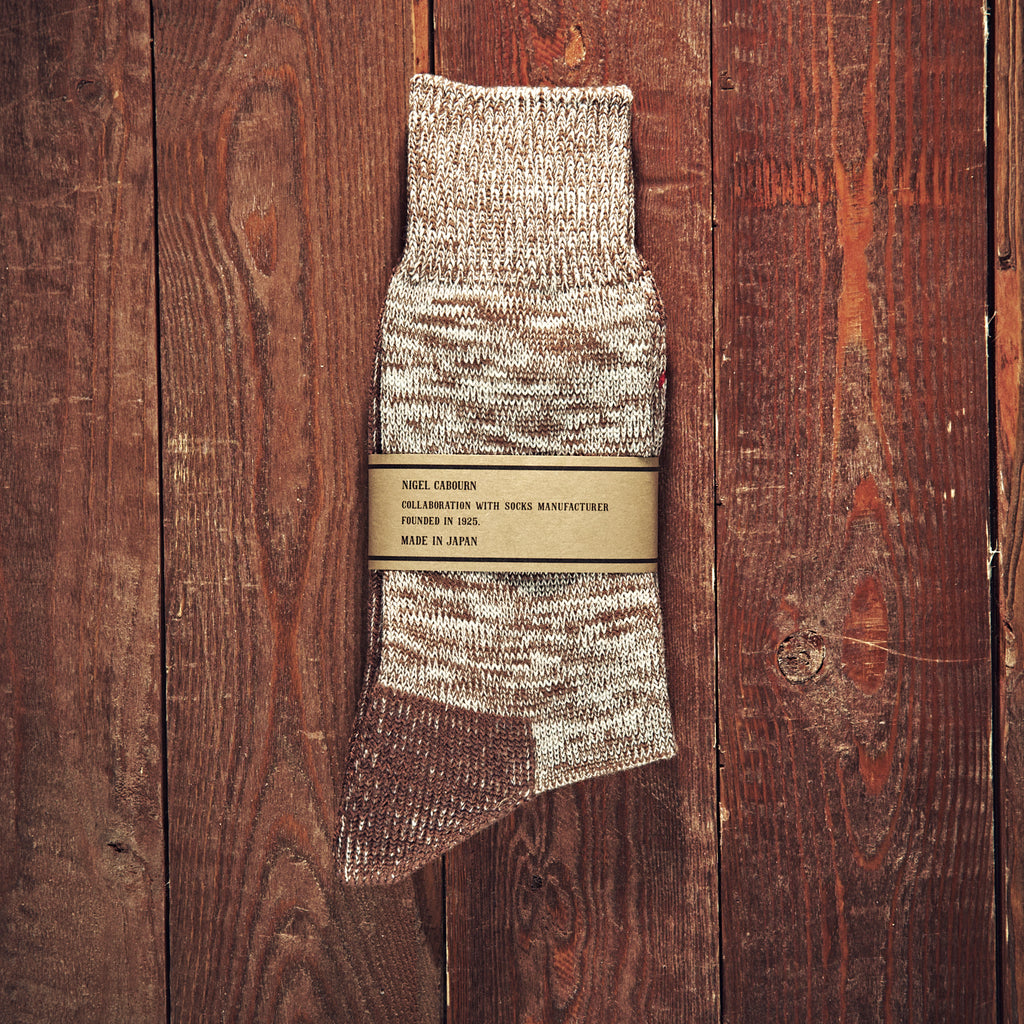 Nigel Cabourn - Sock - Bomuld - Brun
