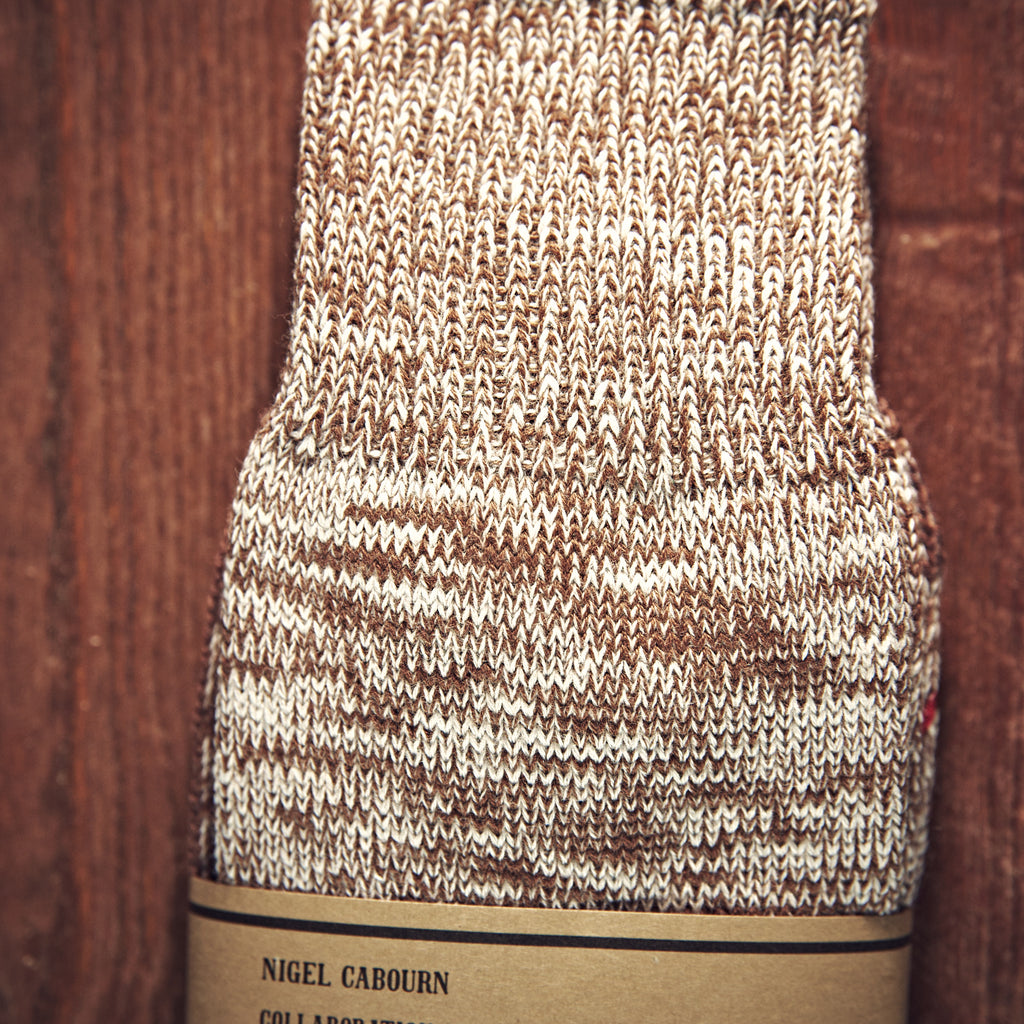 Nigel Cabourn - Sock - Bomuld - Brun