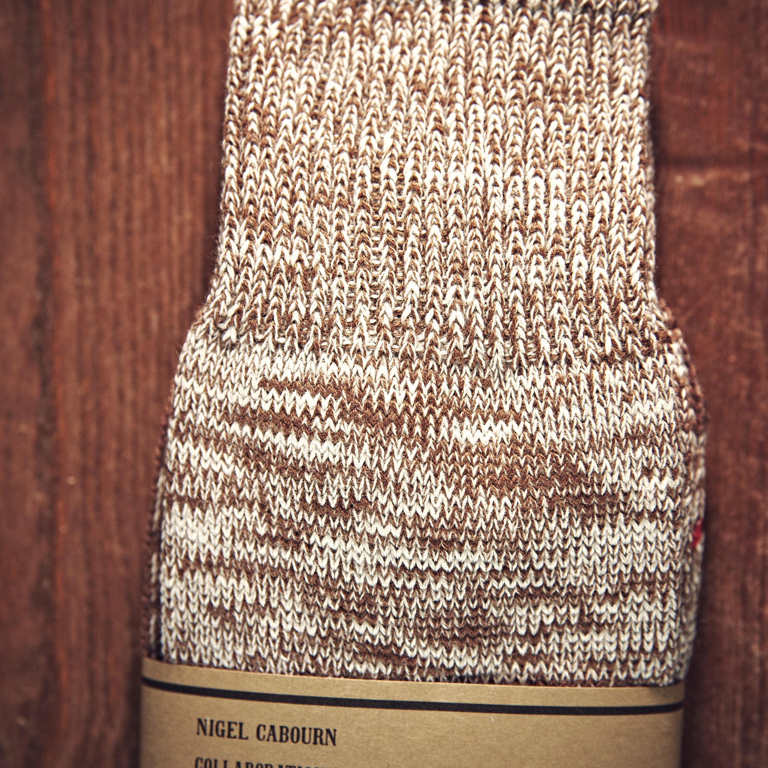 Nigel Cabourn - Sock - Bomuld - Brun