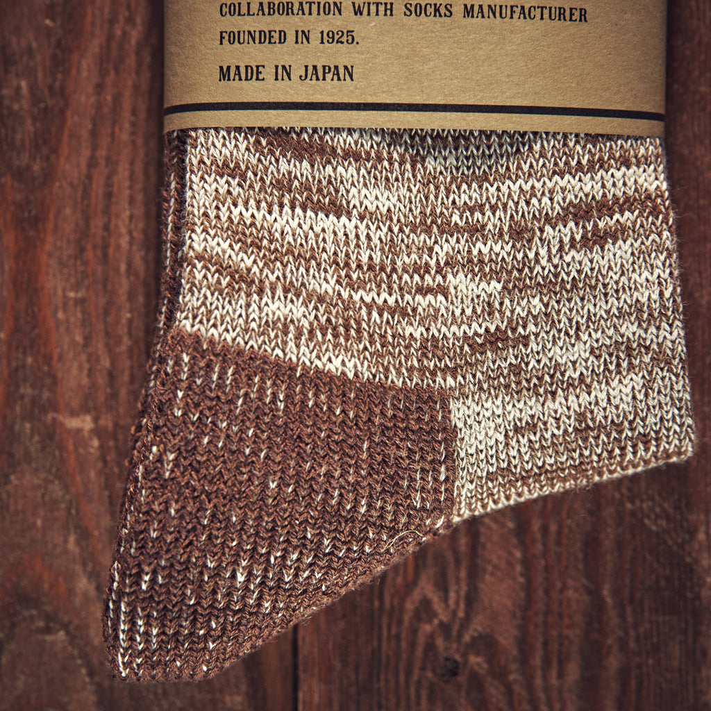 Nigel Cabourn - Sock - Bomuld - Brun