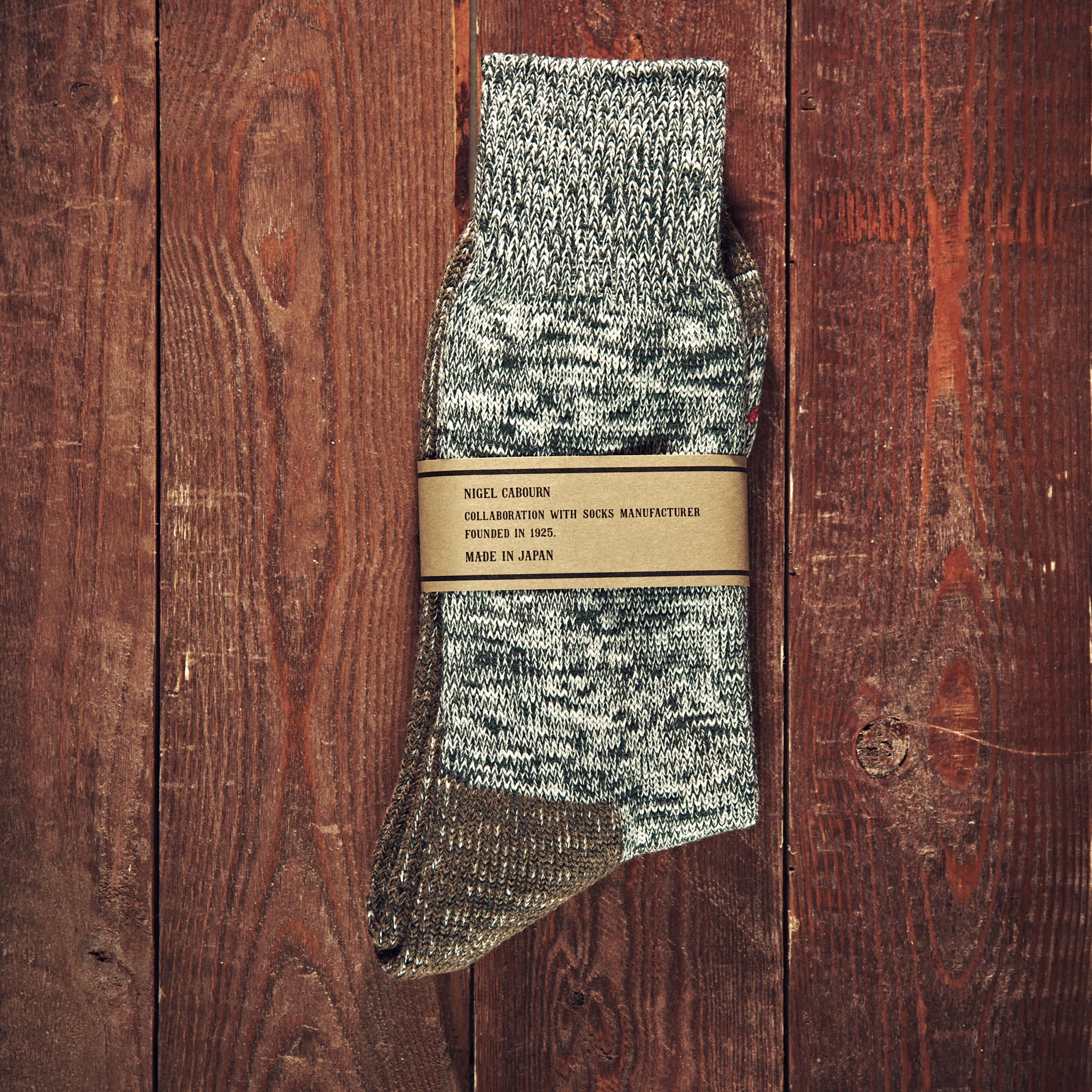 Nigel Cabourn - Sock - Bomuld - Grøn